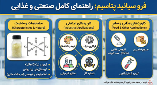 فرو سیانید پتاسیم - Potassium Ferrocyanide