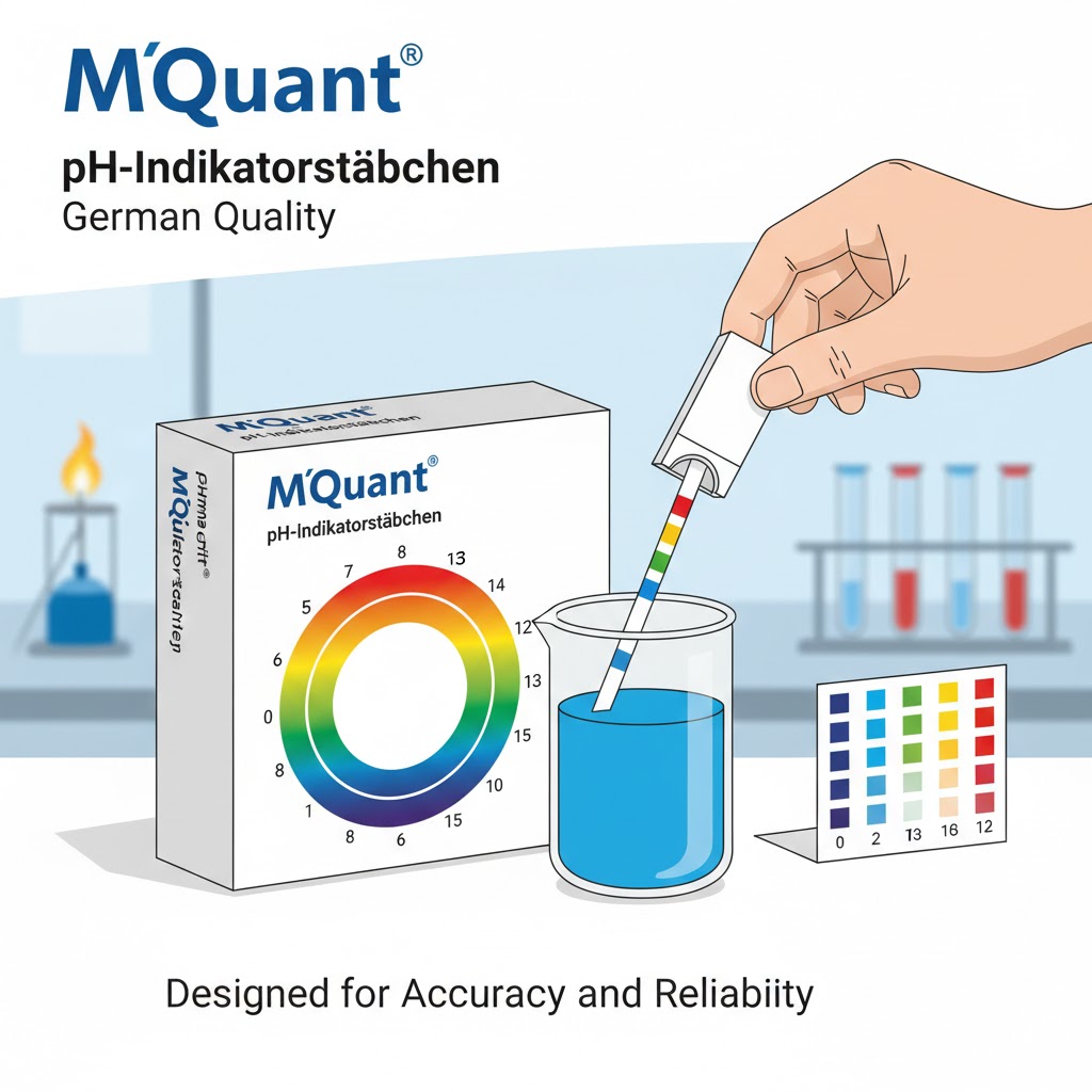 کاغذ تست pH آلمانی MQuant
